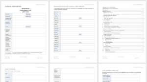 Free Clinical Trial Templates | Smartsheet with Clinical Trial Report Template