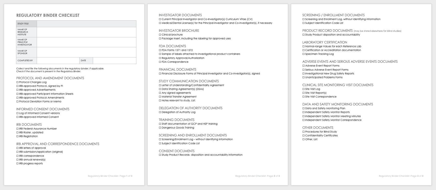 Free Clinical Trial Templates | Smartsheet Within Monitoring Report Template Clinical Trials