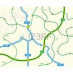 Free Clipart Road Map For Blank Road Map Template