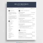 Free Cv Template For Word – Free Download – Career Reload Inside Microsoft Word Resume Template Free