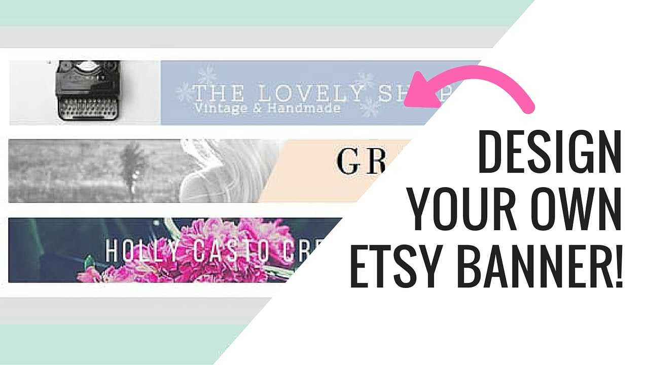 Free Etsy Banner Maker And Easy Tutorial Using Canva Pertaining To Etsy Banner Template