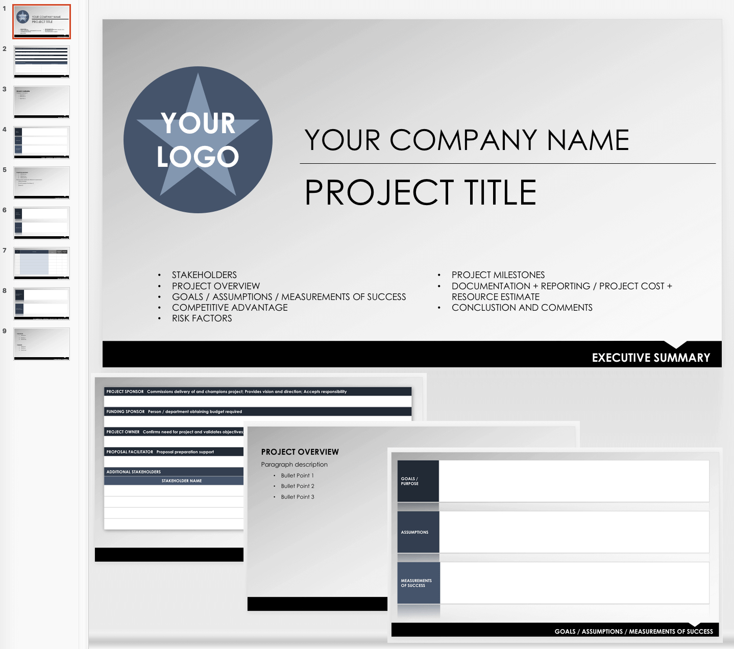 Free Executive Summary Templates | Smartsheet Inside Executive Summary Project Status Report Template
