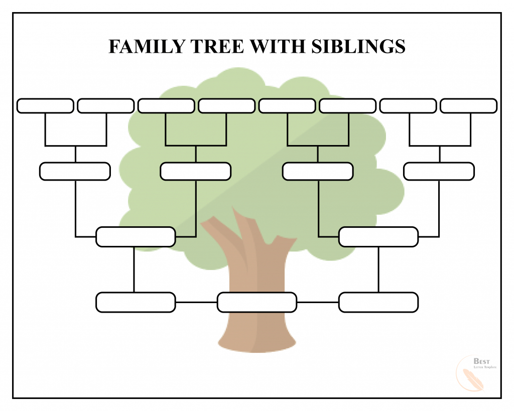 Free Family Tree Template – Pdf, Excel, Word & Google Doc Regarding 3 Generation Family Tree Template Word