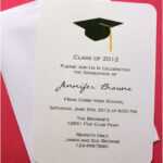 Free Graduation Party Invitation Templates For Word In Graduation Party Invitation Templates Free Word