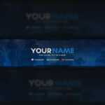 Free Halo Youtube Banner Template (Psd) inside Youtube Banners Template