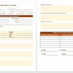 Free Incident Report Templates Forms Template Word Australia Inside Ohs Incident Report Template Free