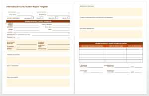 Free Incident Report Templates Forms Template Word Australia inside Ohs Incident Report Template Free