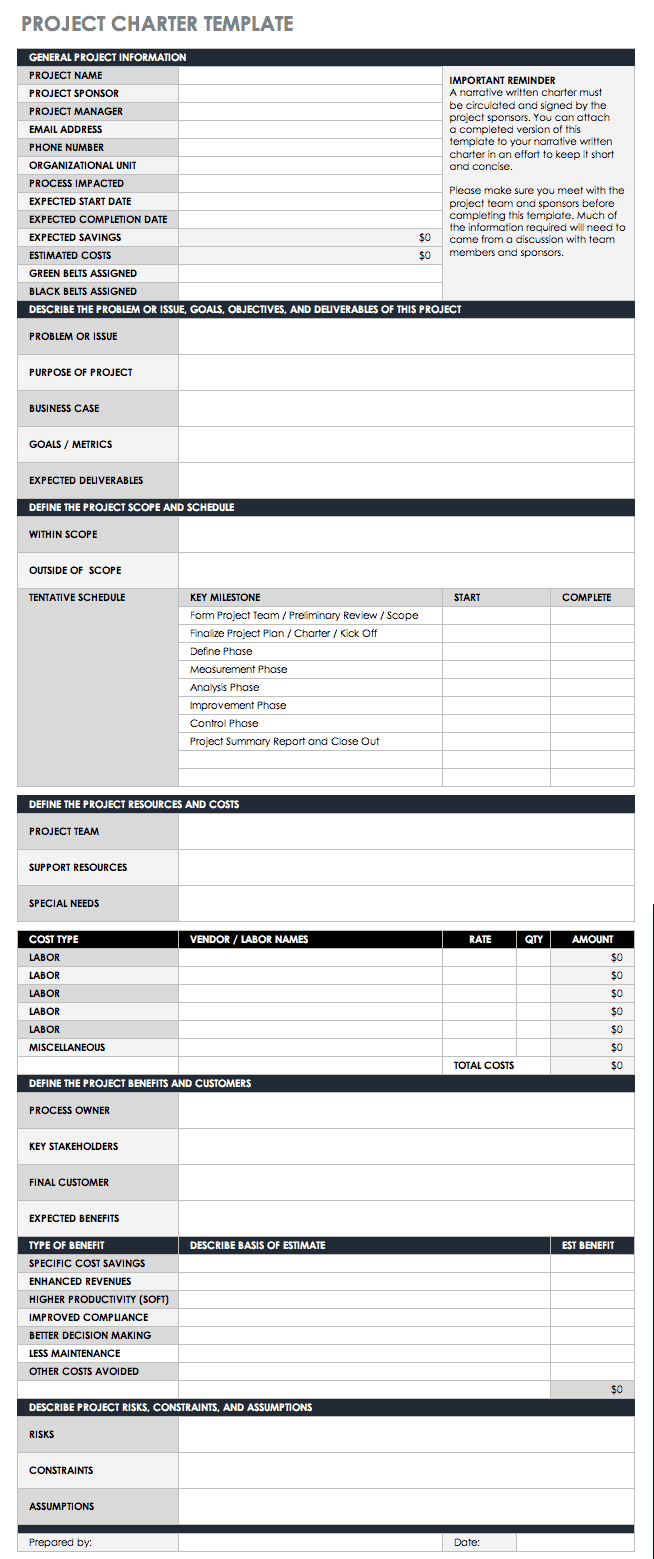 Free Lean Six Sigma Templates | Smartsheet For 8D Report Template Xls