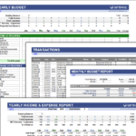 Free Money Management Template For Excel Throughout Expense Report Template Excel 2010