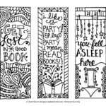 Free Printable Coloring Bookmarks Templates Free Printable Pertaining To Free Blank Bookmark Templates To Print