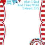 Free Printable Dr.seuss – Cat In The Hat Invitation Template With Regard To Blank Cat In The Hat Template