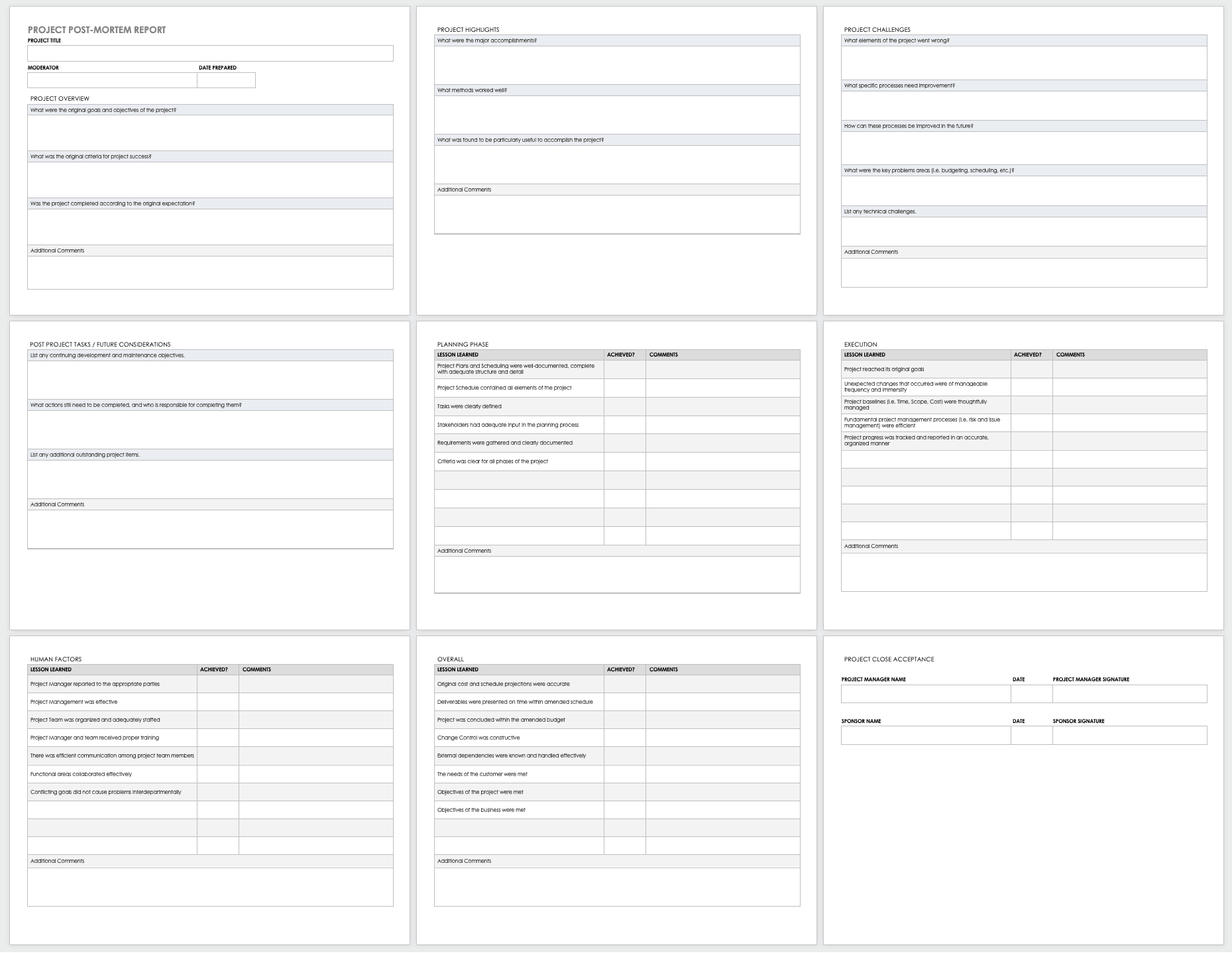 Free Project Report Templates | Smartsheet For Post Event Evaluation Report Template