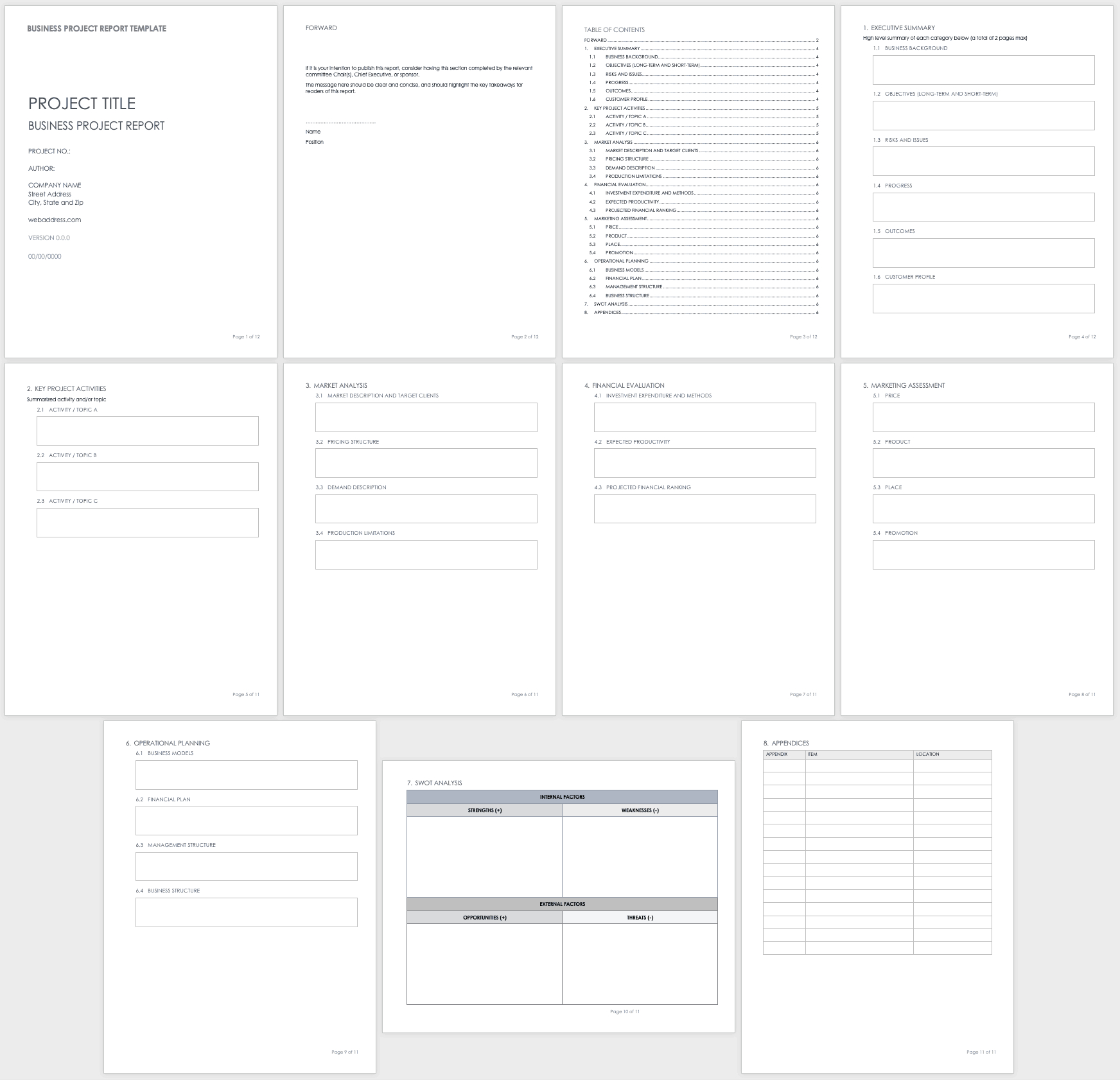 Free Project Report Templates | Smartsheet In Ms Word Templates For Project Report