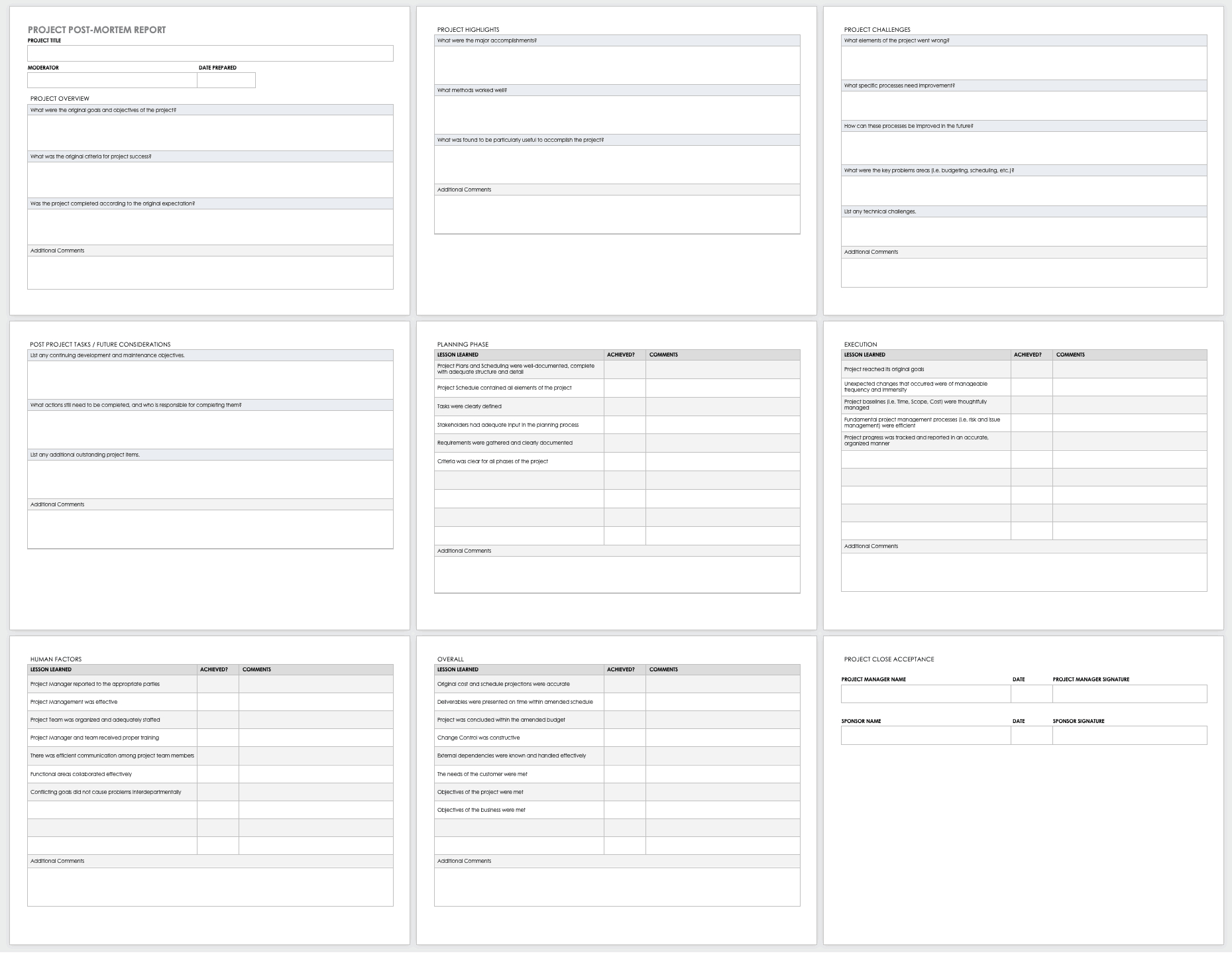 Free Project Report Templates | Smartsheet Pertaining To After Event Report Template