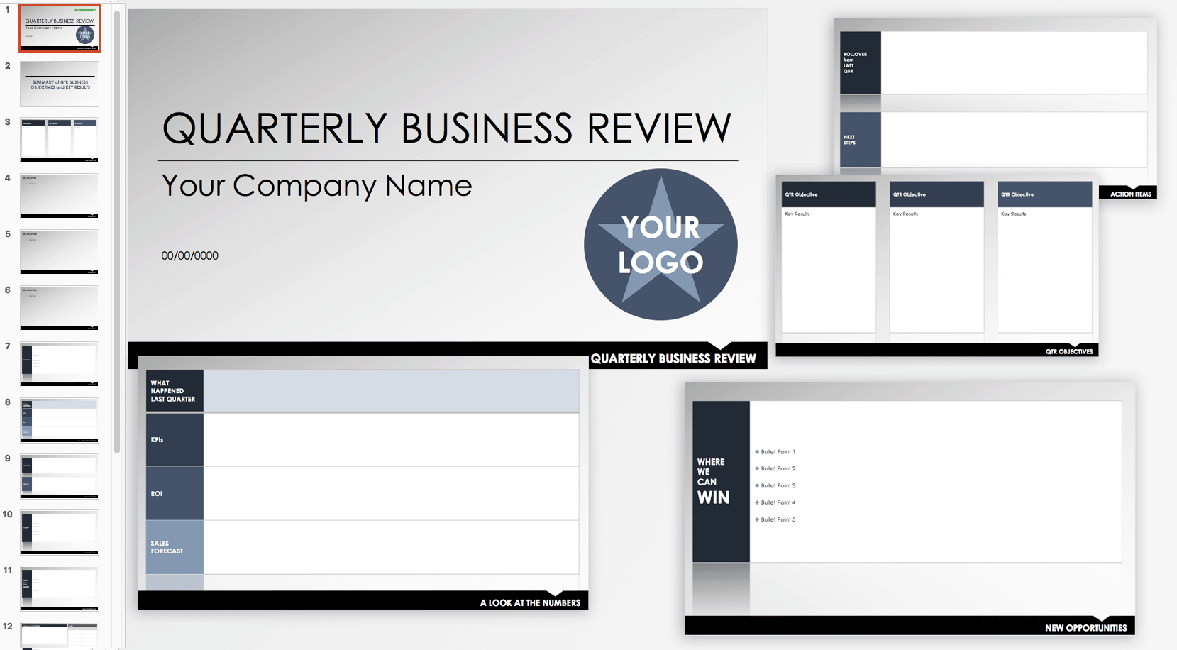 Free Qbr And Business Review Templates | Smartsheet In Business Review Report Template