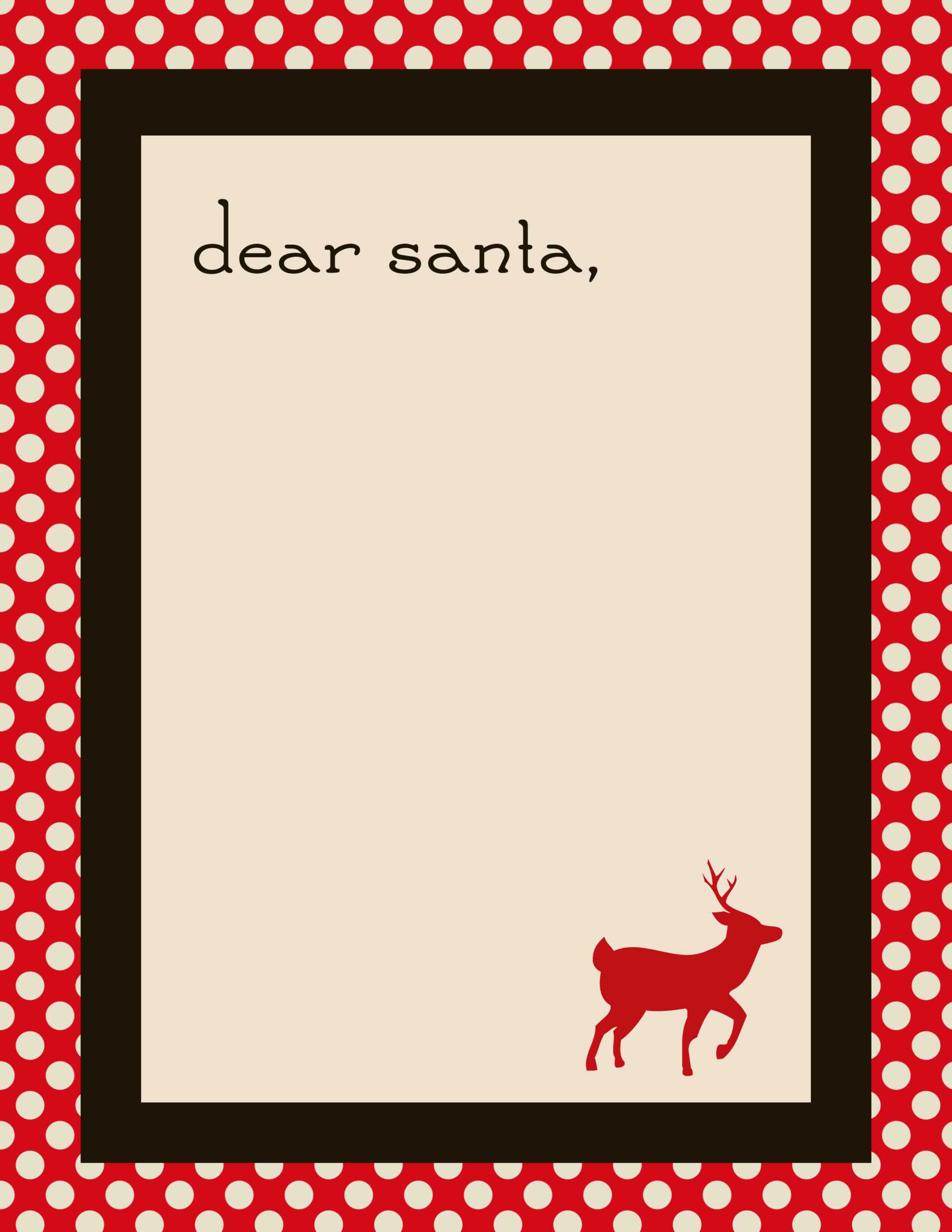Free Santa Letter Templates | Oldsaltfarm Intended For Santa Letter Template Word