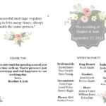 Free Wedding Program Templates You Can Customize pertaining to Free Printable Wedding Program Templates Word