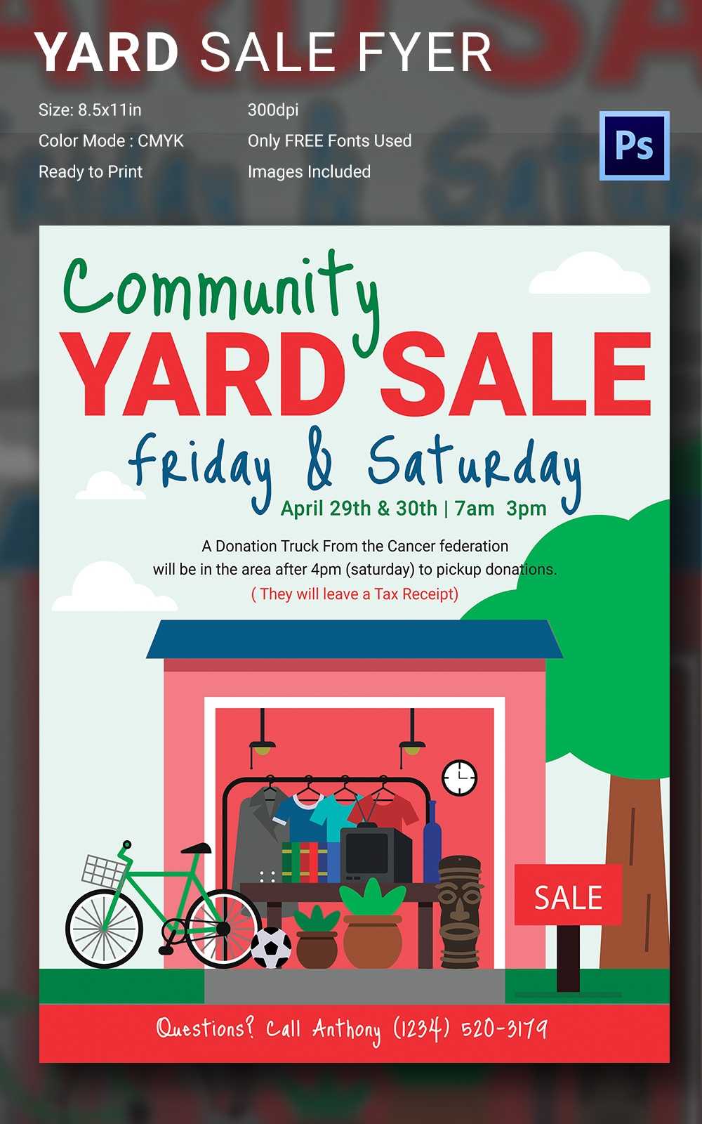 Free Yard Sale Flyer Template ] – Free Yard Sale13 Flyer For Garage Sale Flyer Template Word