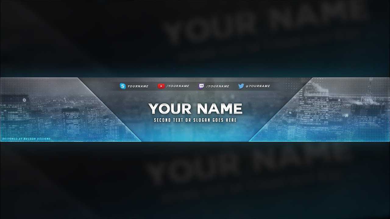 Free Youtube Banner Templates – Tomope.zaribanks.co Throughout Yt Banner Template