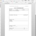 Fsms Nonconformity Report Template | Fds1170 1 With Regard To Ncr Report Template