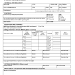 General Employment Application Template | Templates At In Employment Application Template Microsoft Word