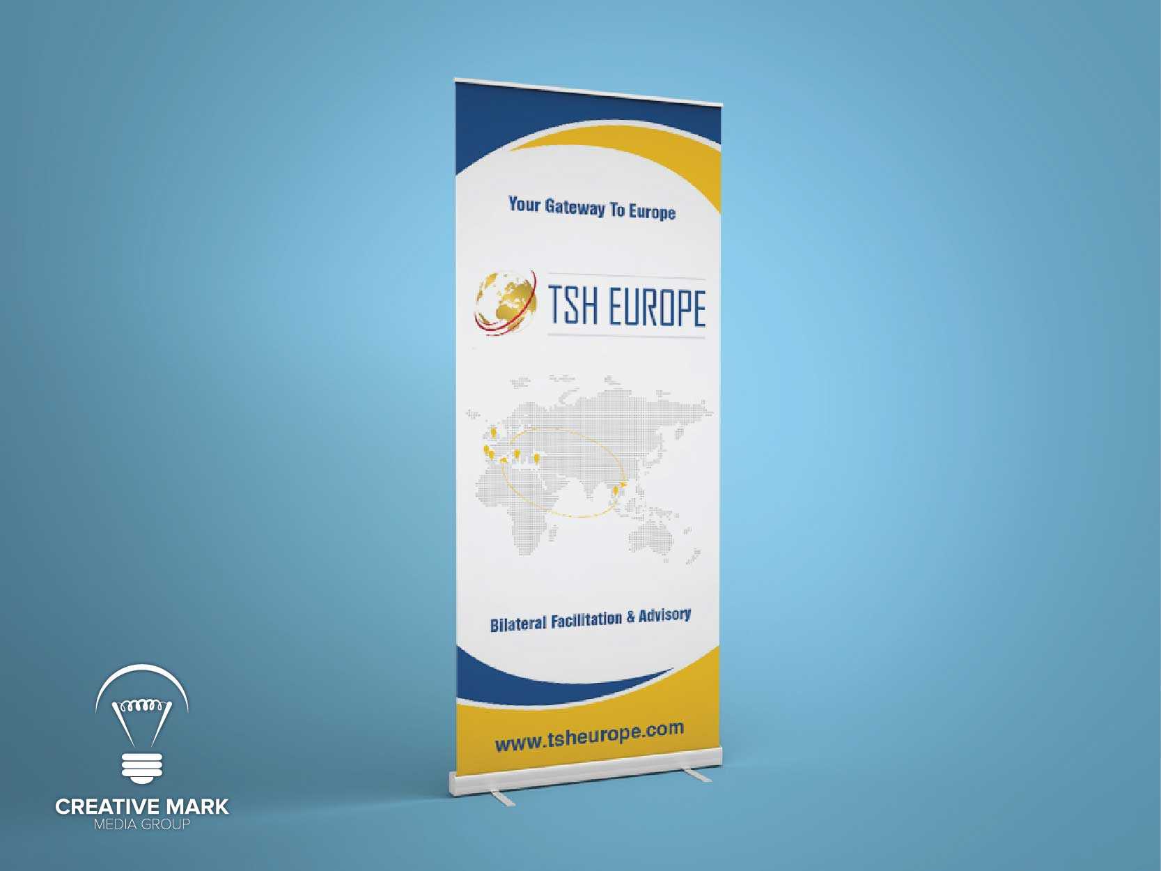 Get Custom Retractable Banner Design | Creative Mark Mg In Retractable Banner Design Templates
