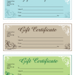 Gift Certificate Template Free Editable | Templates At For Certificate Templates For Word Free Downloads