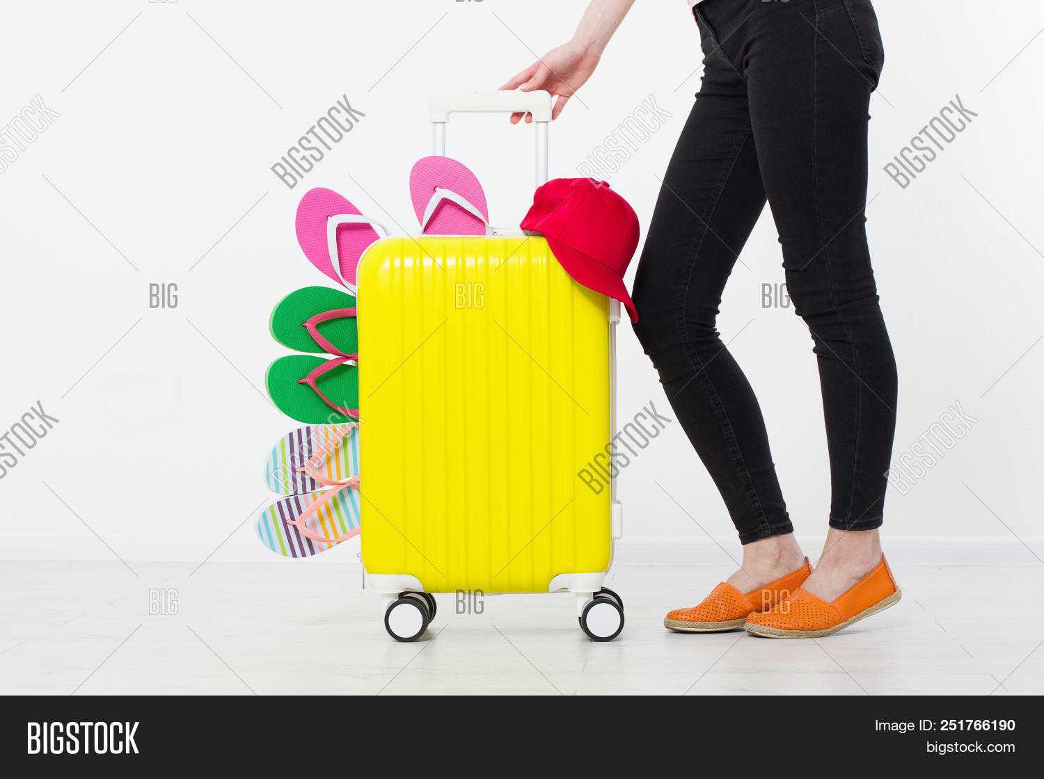 Girl Suitcase Isolated Image & Photo (Free Trial) | Bigstock Pertaining To Blank Suitcase Template