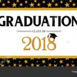 Graduation Banner Template | Graduation Class Of 2018 Inside Graduation Banner Template