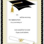 Graduation Invitation Layout – Karan.ald2014 Regarding Graduation Invitation Templates Microsoft Word