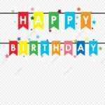 Happy Birthday Banner, Birthday, Happy, Vector Png In Free Happy Birthday Banner Templates Download