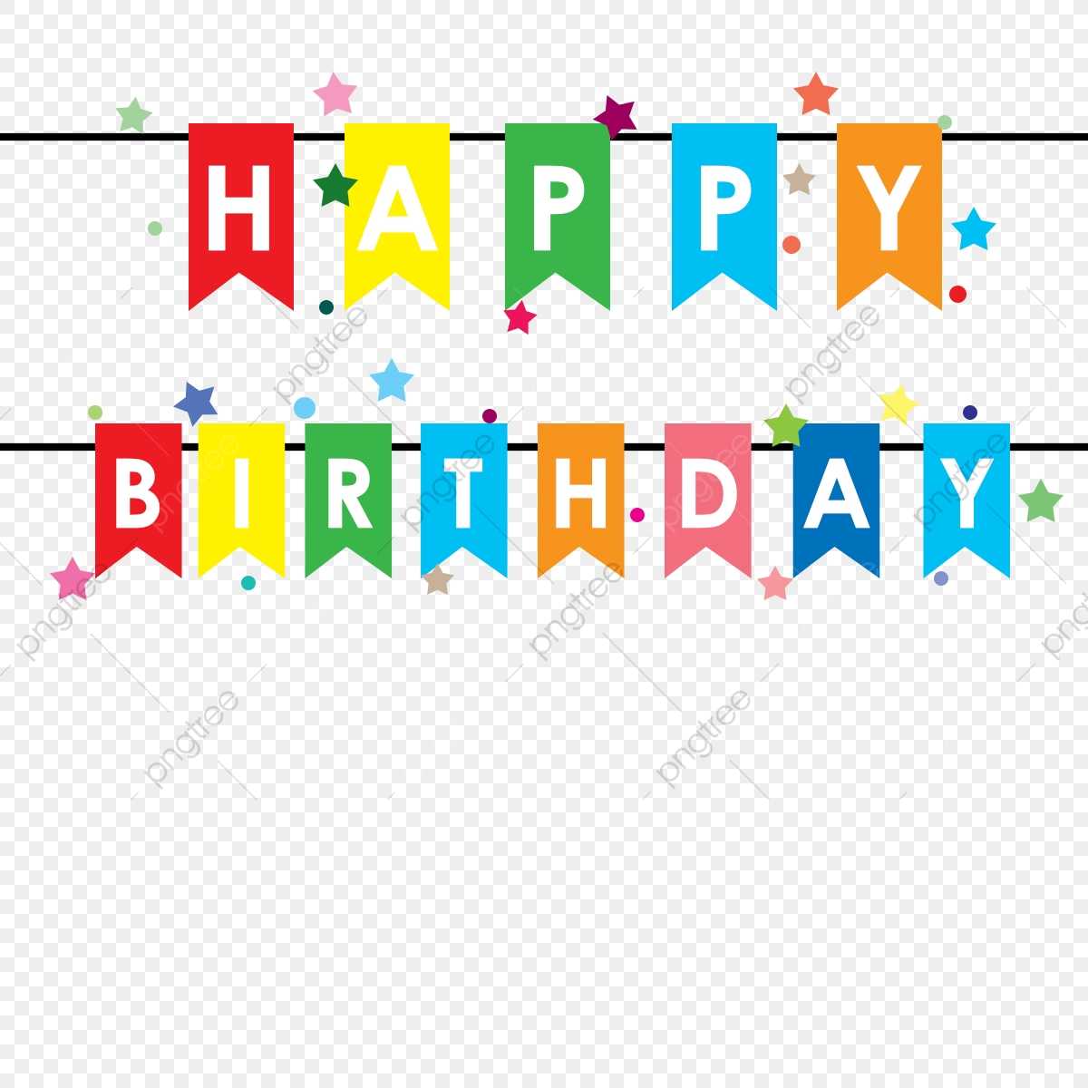 Happy Birthday Banner, Birthday, Happy, Vector Png In Free Happy Birthday Banner Templates Download
