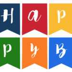 Happy Birthday Banner Free Printable – Paper Trail Design Pertaining To Free Printable Happy Birthday Banner Templates