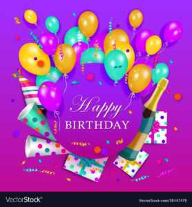 Happy Birthday Banner Poster Template with regard to Free Happy Birthday Banner Templates Download