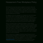 Harassment Policy | Templates At Allbusinesstemplates Within Sexual Harassment Investigation Report Template