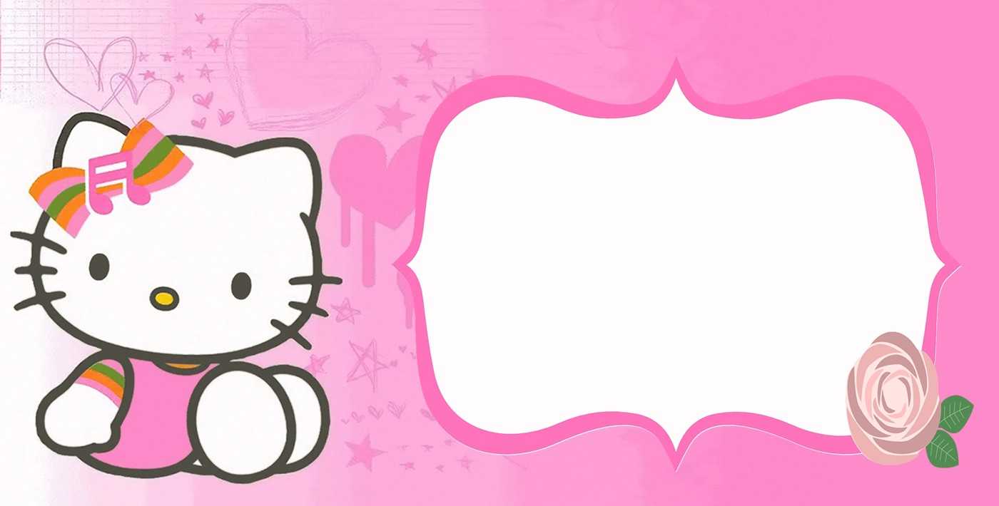 Hello Kitty Party Clipart Intended For Hello Kitty Birthday Banner Template Free