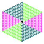 Hexagon Patterns With R – Data Chips With Blank Perler Bead Template