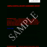 Hospital Security Incident Report | Templates At Regarding Recommendation Report Template