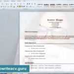 How To Add A Photo To Your Résumé In Microsoft Word 2010 For Resume Templates Microsoft Word 2010