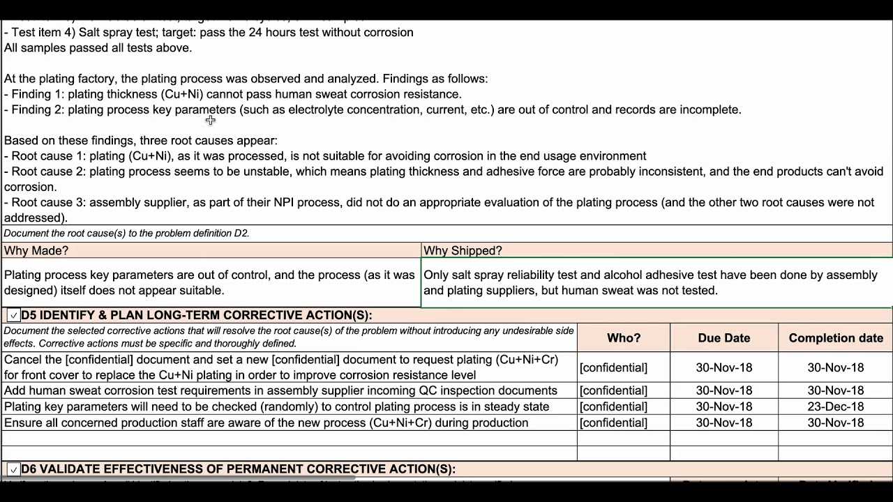 How To Complete An 8D Report? [8D Template Walkthrough] Inside 8D Report Template