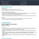 How To Create A Combination Resume [Examples + Template] For Combination Resume Template Word
