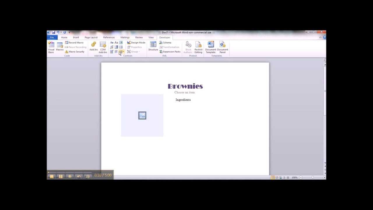 How To Create A Template In Word 2010.wmv Pertaining To How To Use Templates In Word 2010