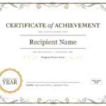 How To Create Awards Certificates – Awards Judging System Within Certificate Templates For Word Free Downloads