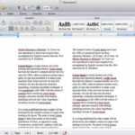 How To Create Columns In Microsoft Word Regarding 3 Column Word Template