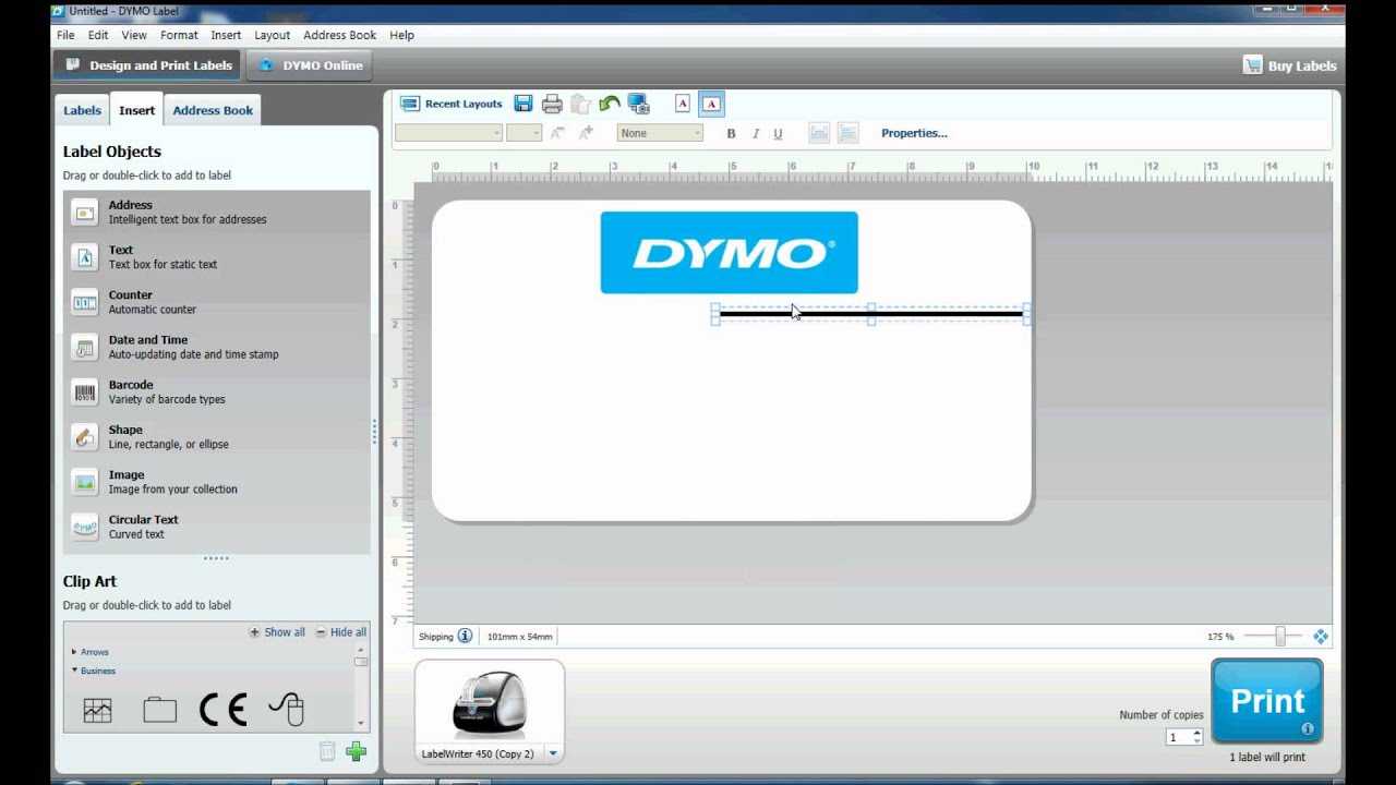 How To Create Complex Labels In Dymo Label Software With Dymo Label Templates For Word
