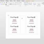 How To Create Two-Page Flyer In Ms Office Word Document with regard to Quarter Sheet Flyer Template Word