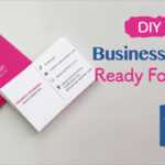 How To Create Your Business Cards In Word – Professional And Print Ready In  4 Easy Steps! Within Free Business Cards Templates For Word