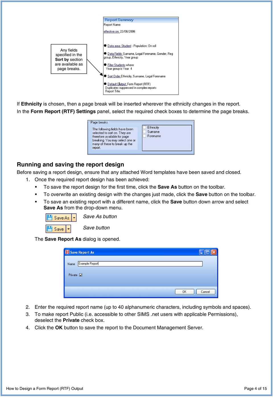How To Design A Form Report (Rtf) Output - Pdf Free Download With Cognos Report Design Document Template