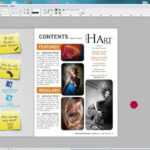 How To Design A Magazine's Table Of Contents // Magazine Design With Regard To Magazine Template For Microsoft Word