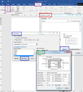 How To – How To Create Your Own Label Templates In Word inside Labels 8 Per Sheet Template Word